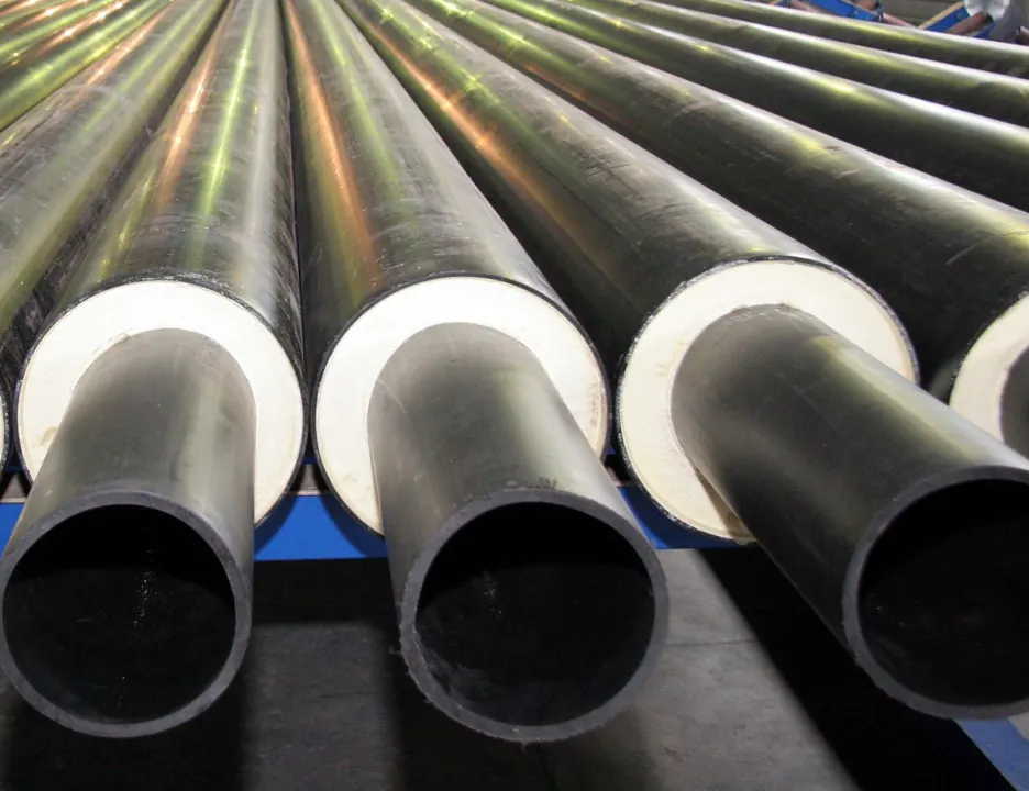 Pre-insulated pipes