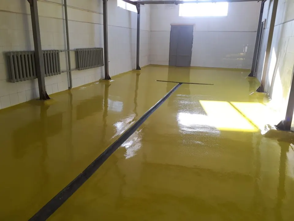 Teping Floor 205 PU Enamel 60: application example