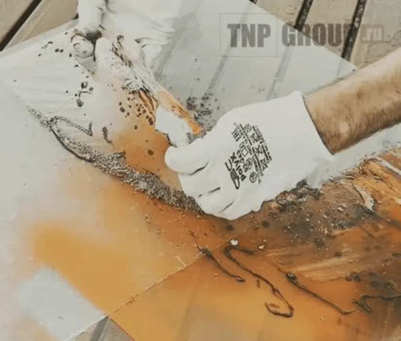 Teping Decor Aquaflex: application example