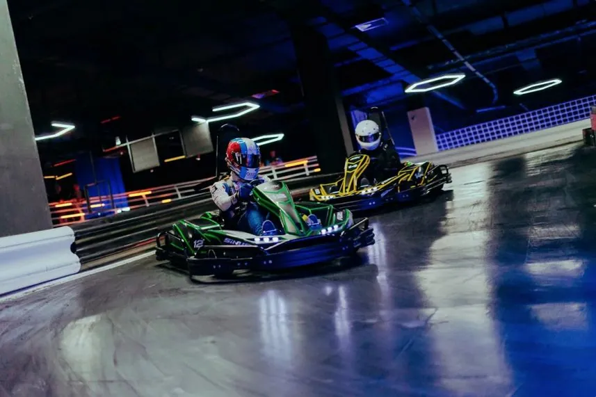 Karting centre in a shopping mall, photo 4