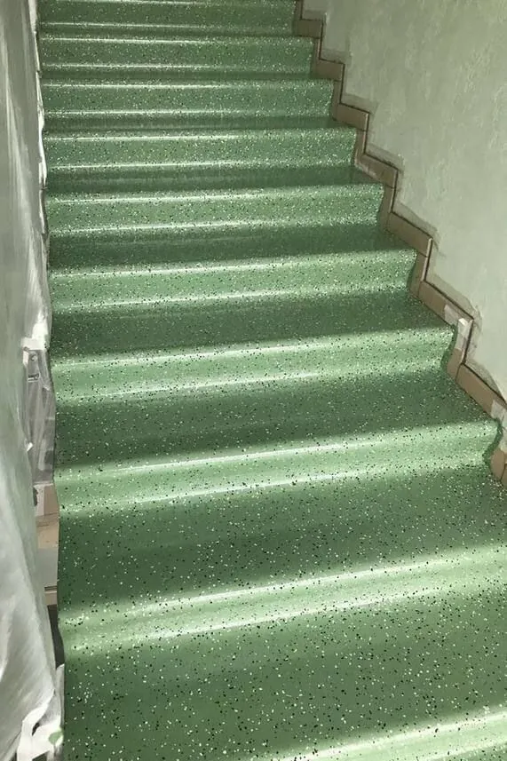 Housing complex stairways, photo 4