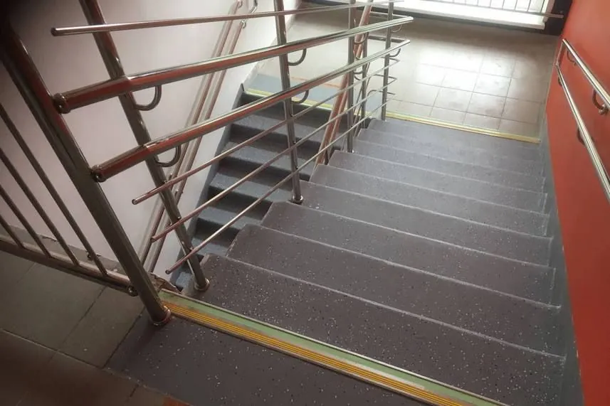 Football school stairways, photo 3