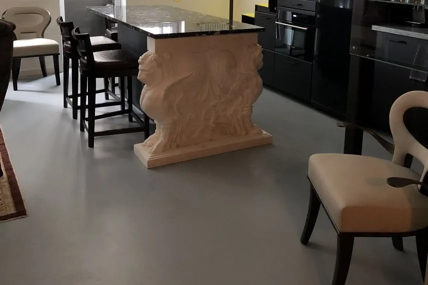 Matt floor in an apartment, photo 4